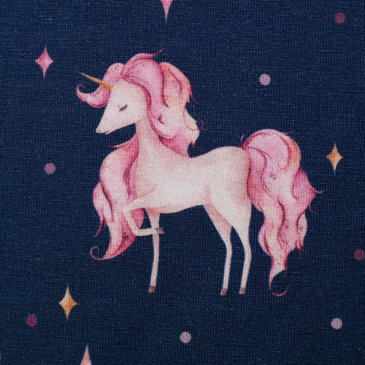 Jersey - Jule Einhörner - 10 cm