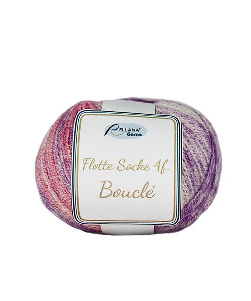 Flotte Socke 4f. Bouclé
