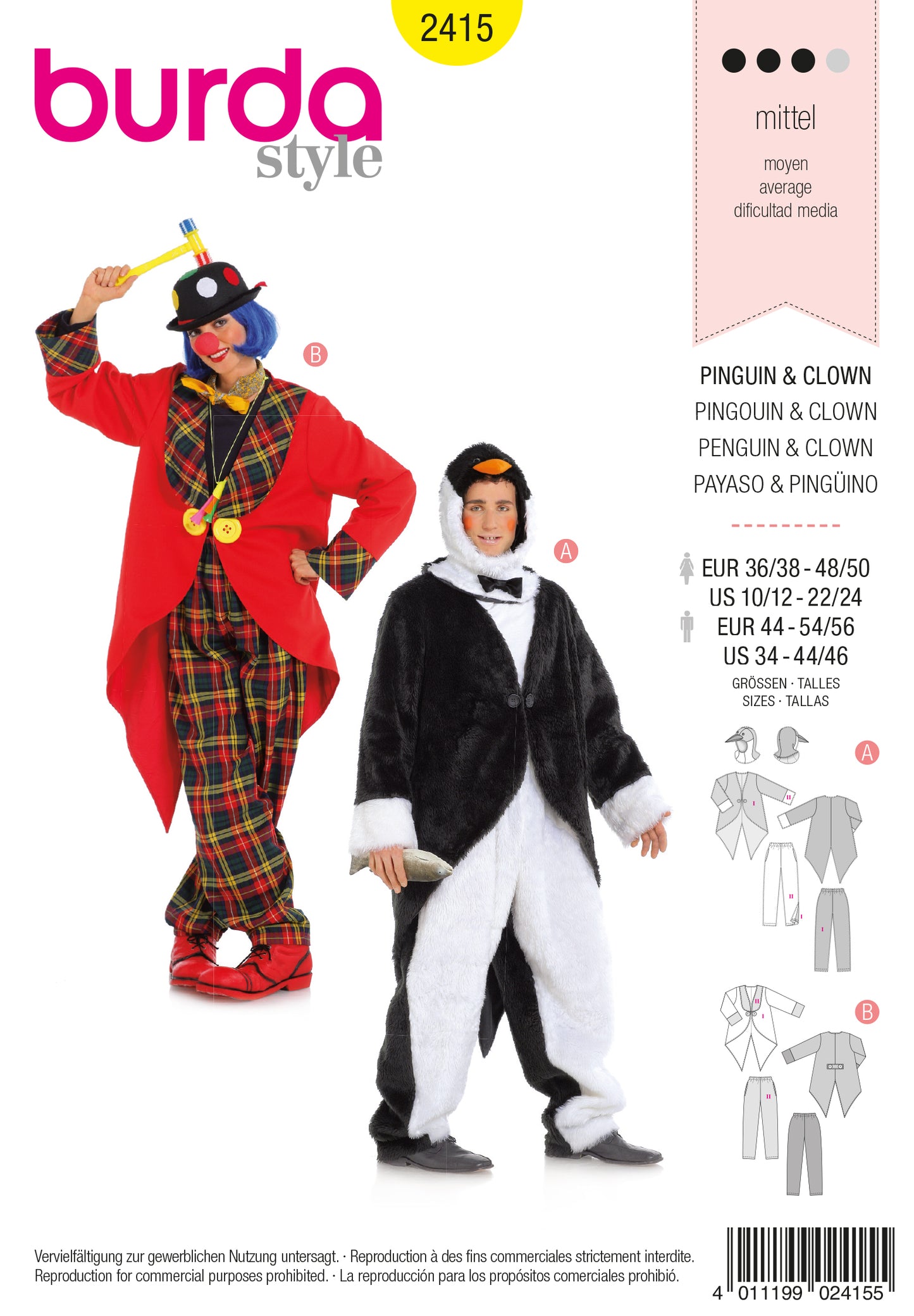 2415 Clown + Pinguin