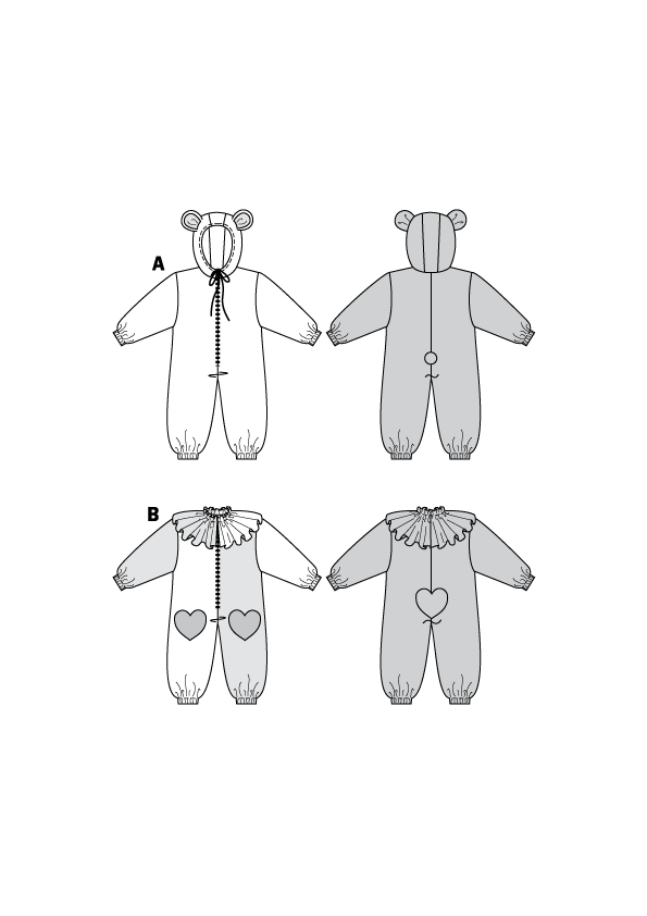 4946 Baby - Overall