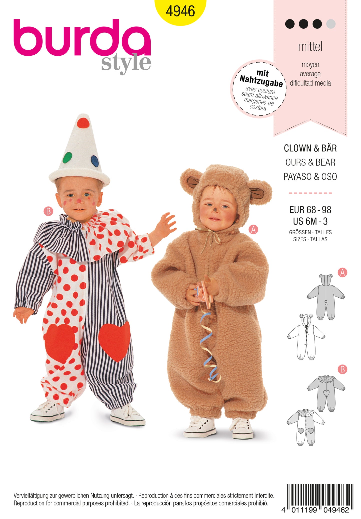 4946 Baby - Overall
