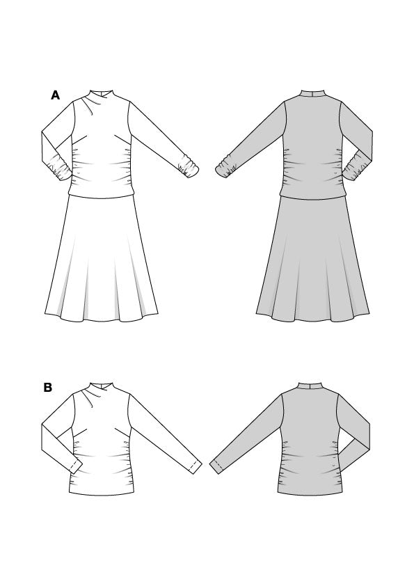 5616 - Kleid & Top