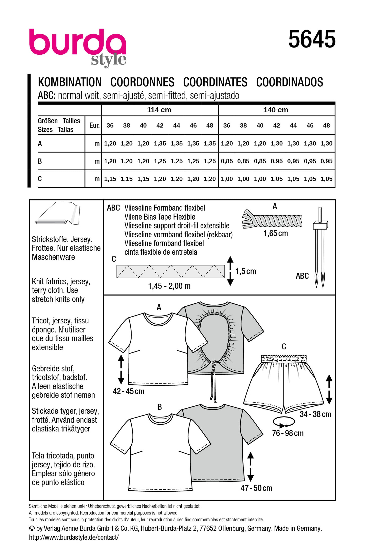 5645 - Shirt & Shorts