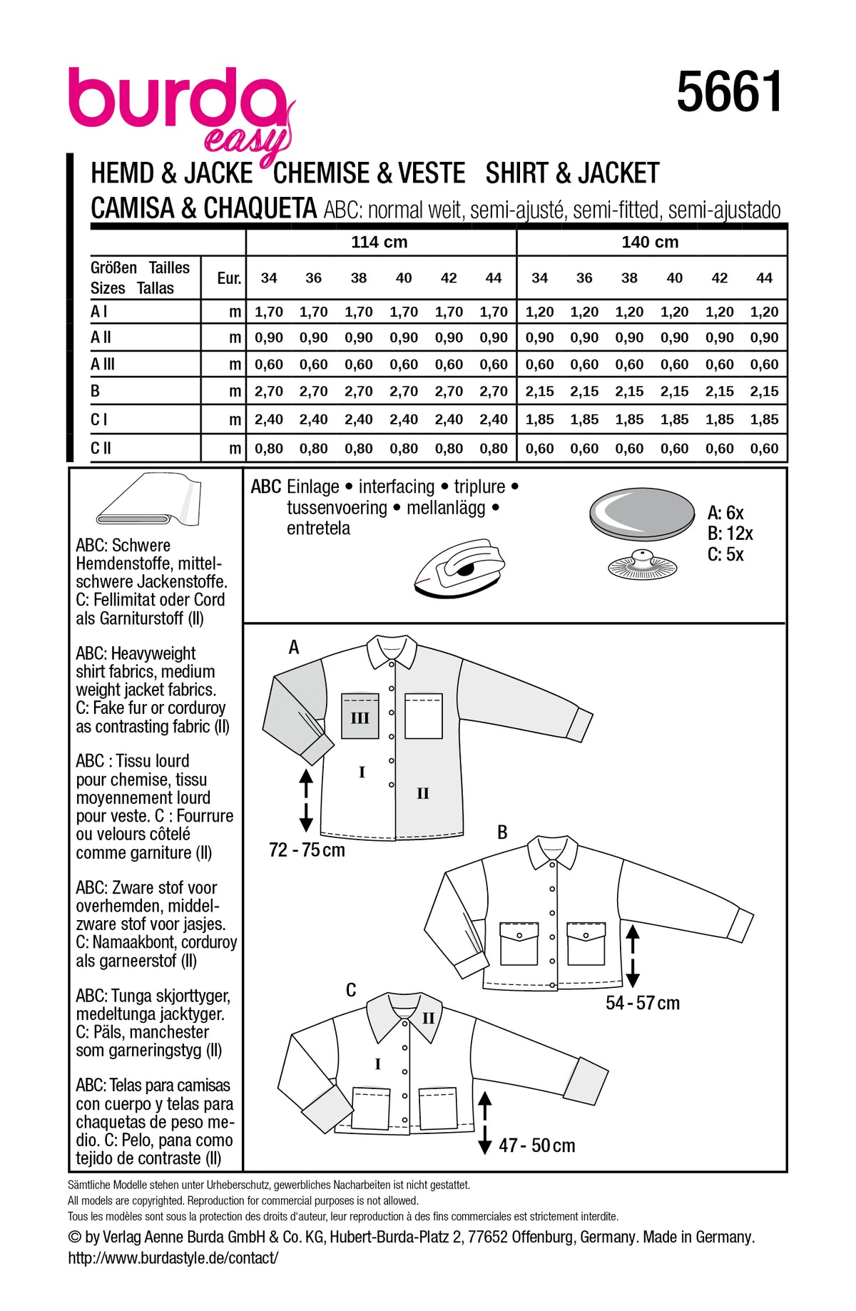 5661 - Bluse & Jacke