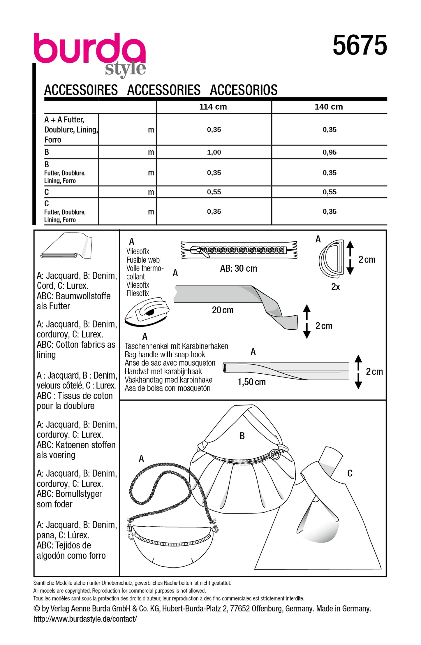 5675 - Taschenset