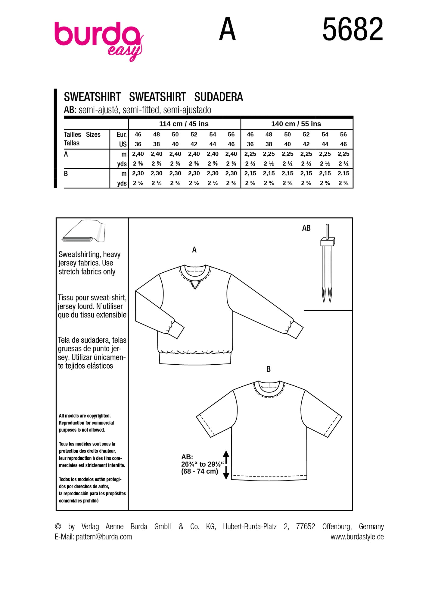 5682 - Sweatshirt / T-shirt