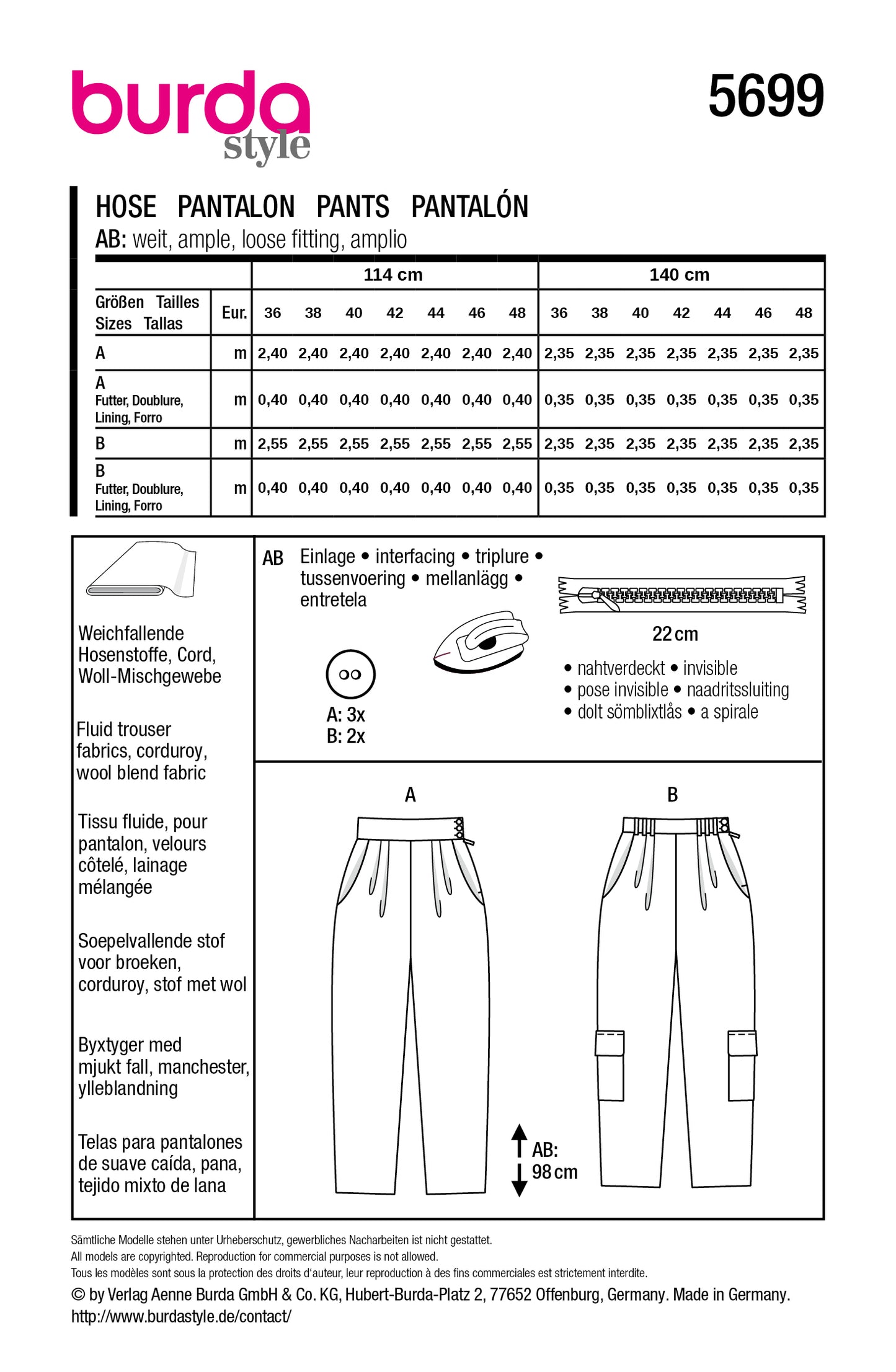 5699 - Hosen
