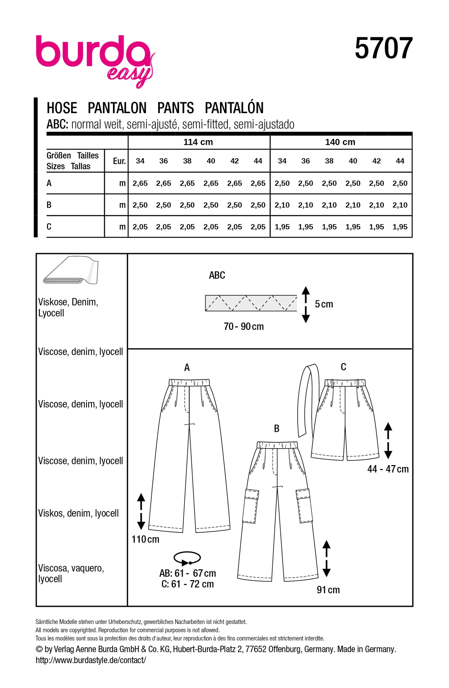 5707 - Hosen