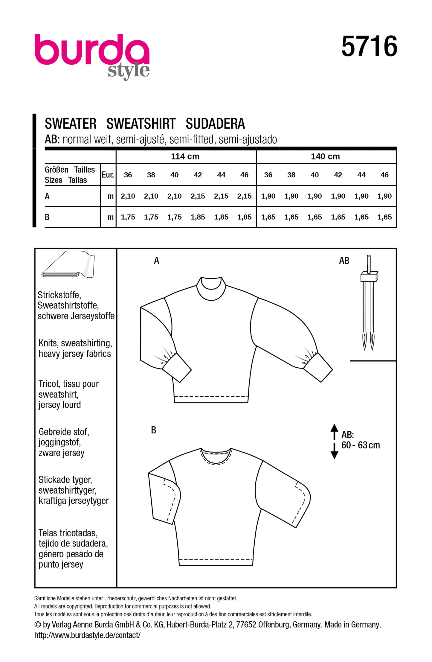 5716 - Sweatshirts