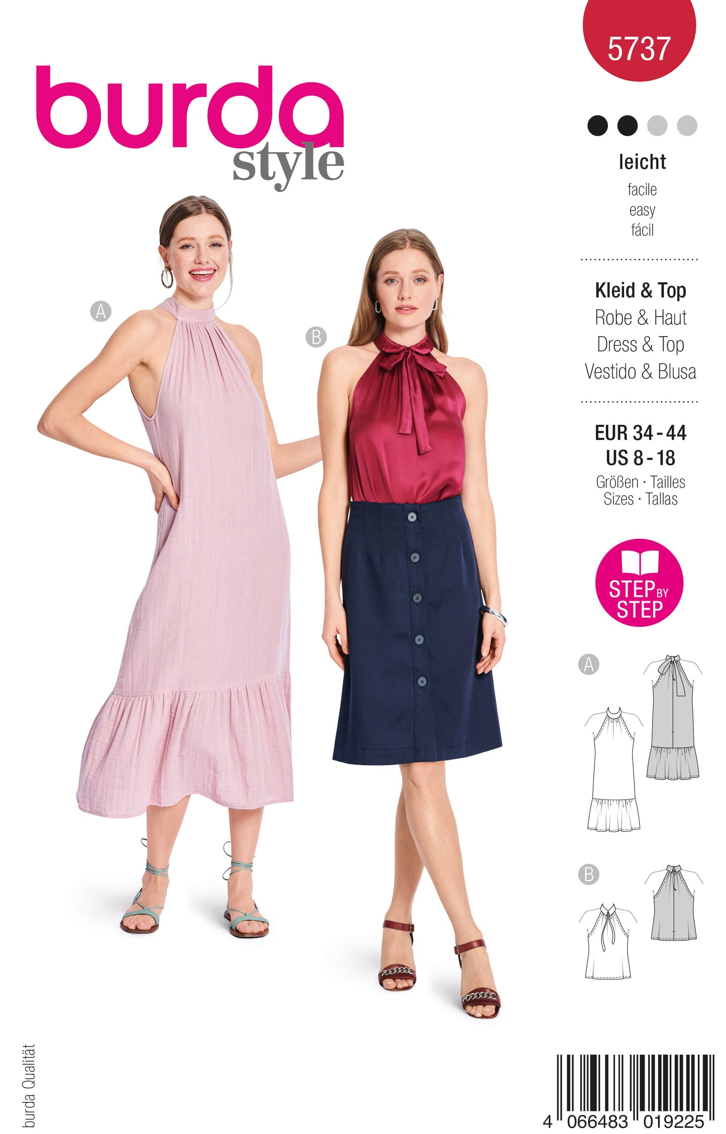5737 kleid & top