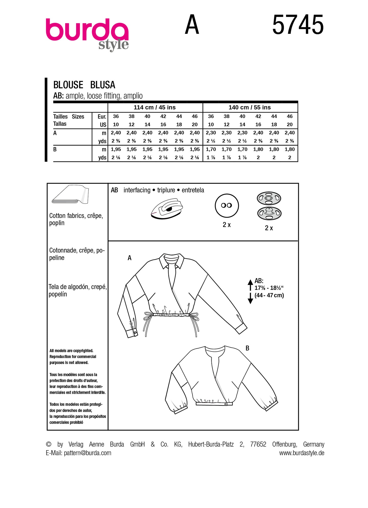 5745 Bluse