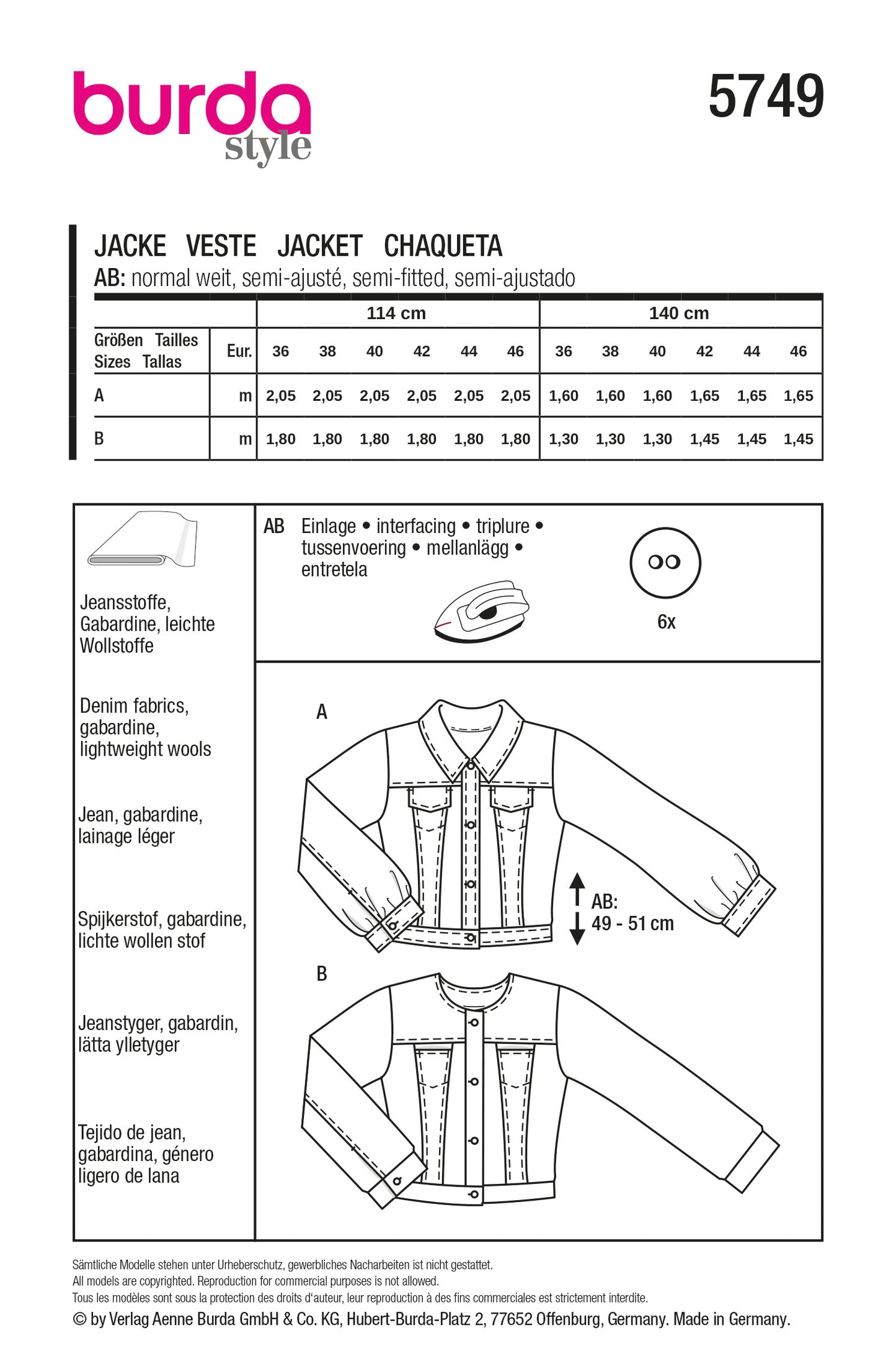 5749 Jacke