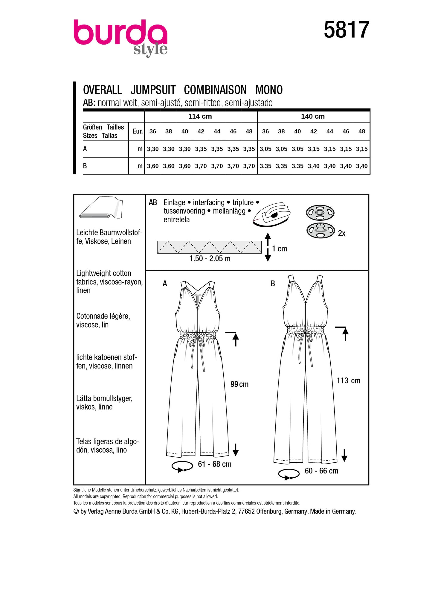 5817 Overall