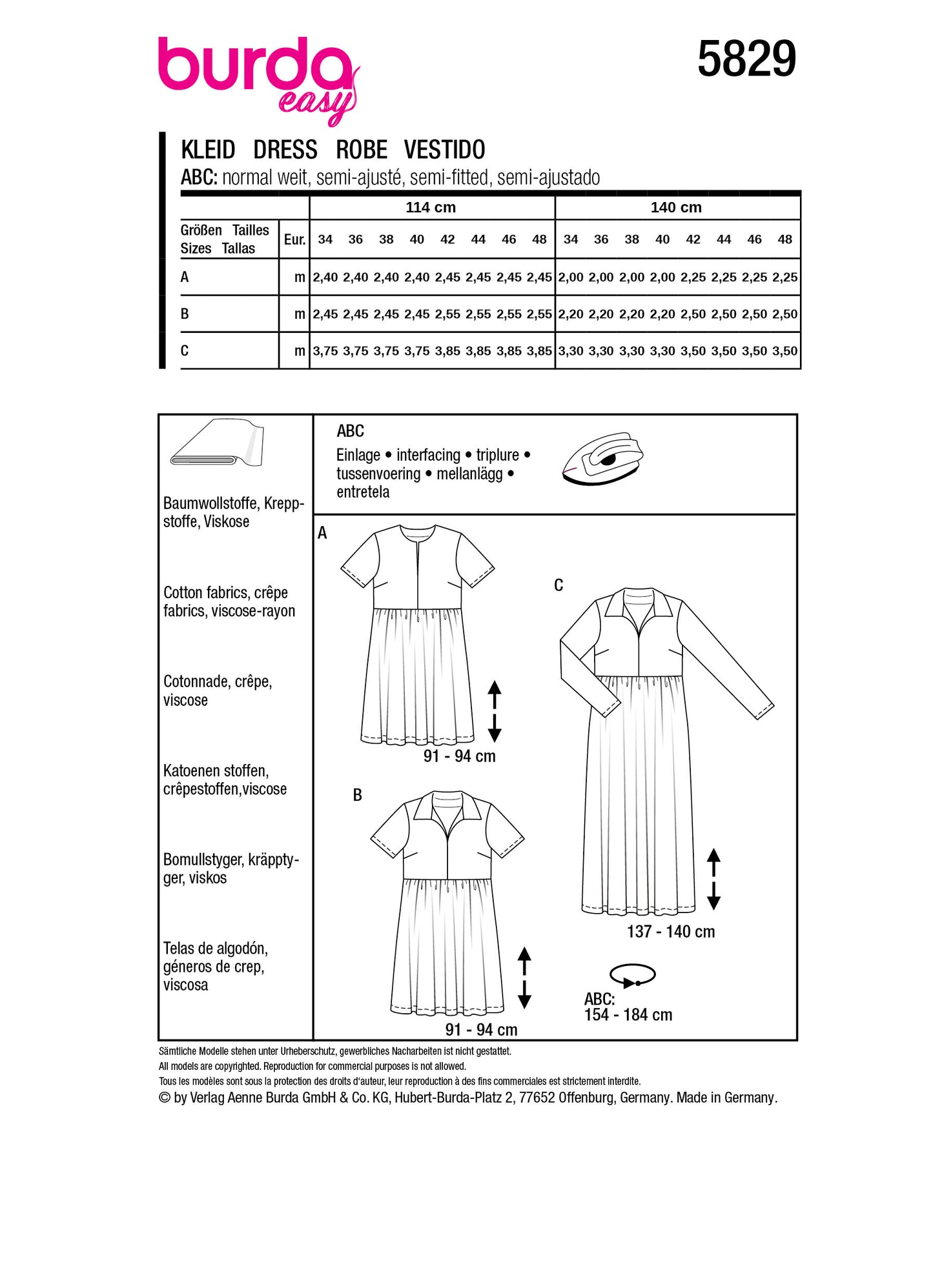 5829 Kleid