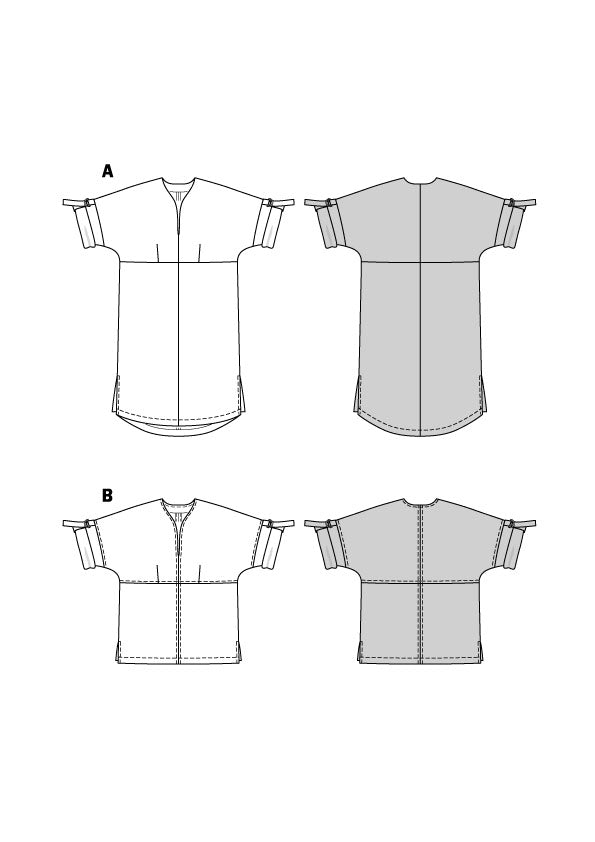 5934 Kleid&Bluse