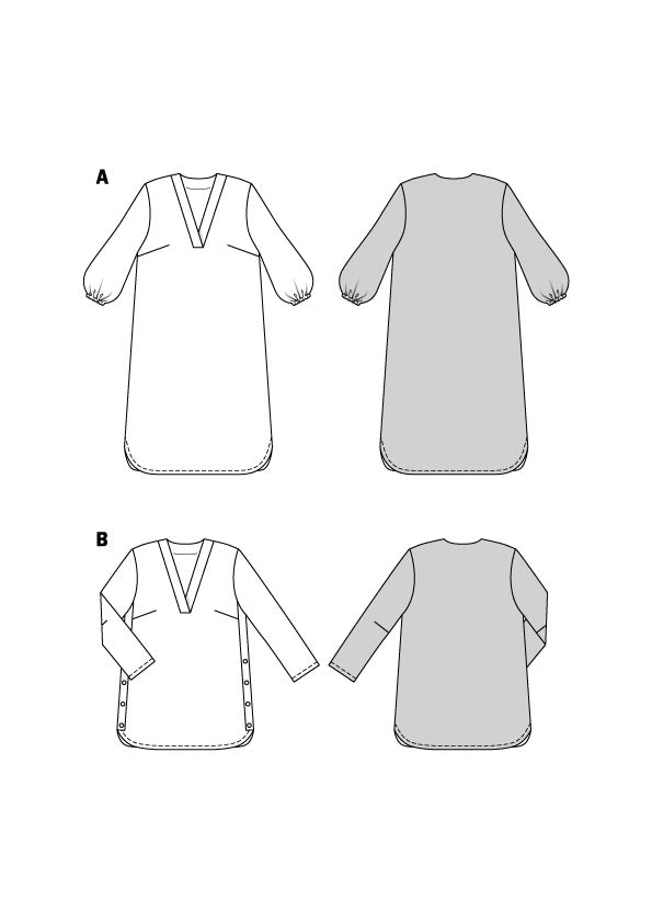5953 Bluse & Kleid