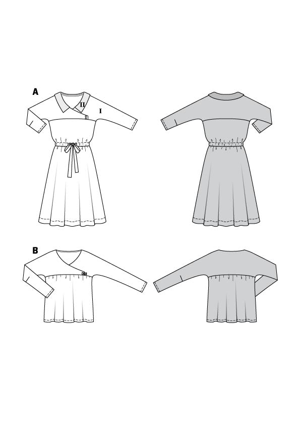 5980 Kleid & Bluse