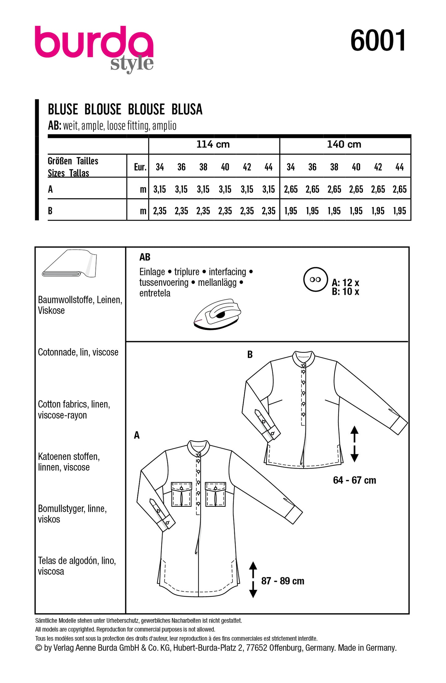6001 Bluse