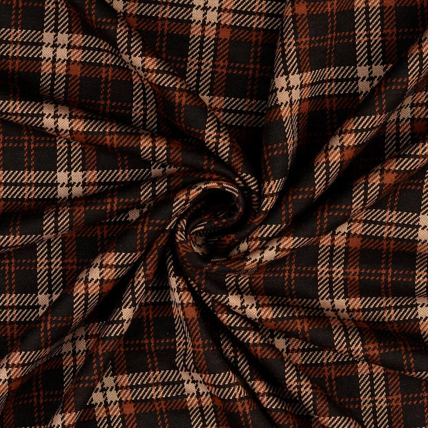 Jacquard Jersey - Karo - 10 cm