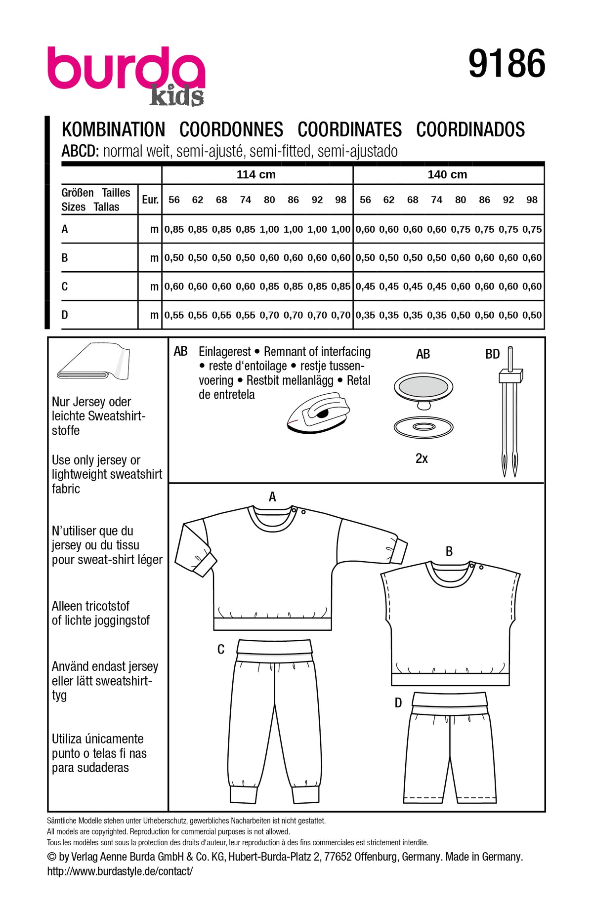 9186 - Sweatshirt & Hose