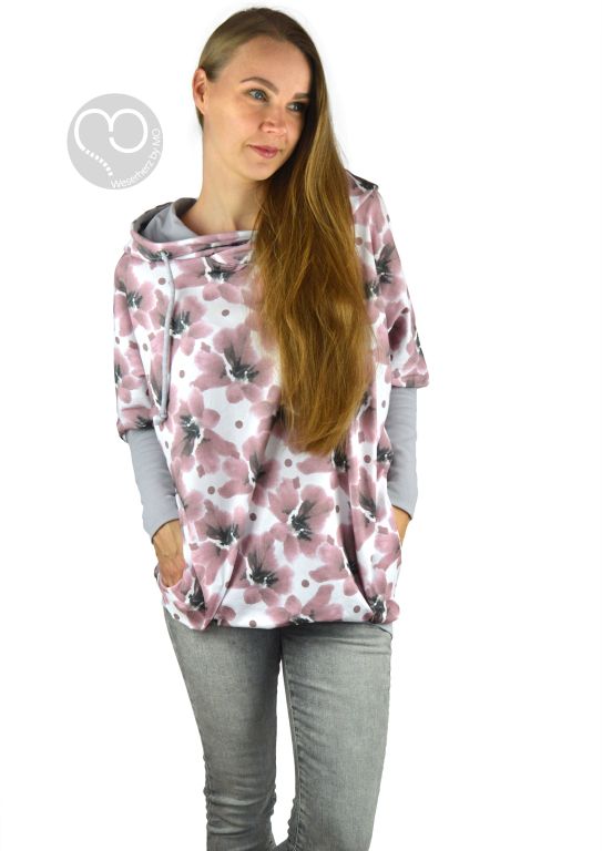Jersey - Floral Print - 10 cm