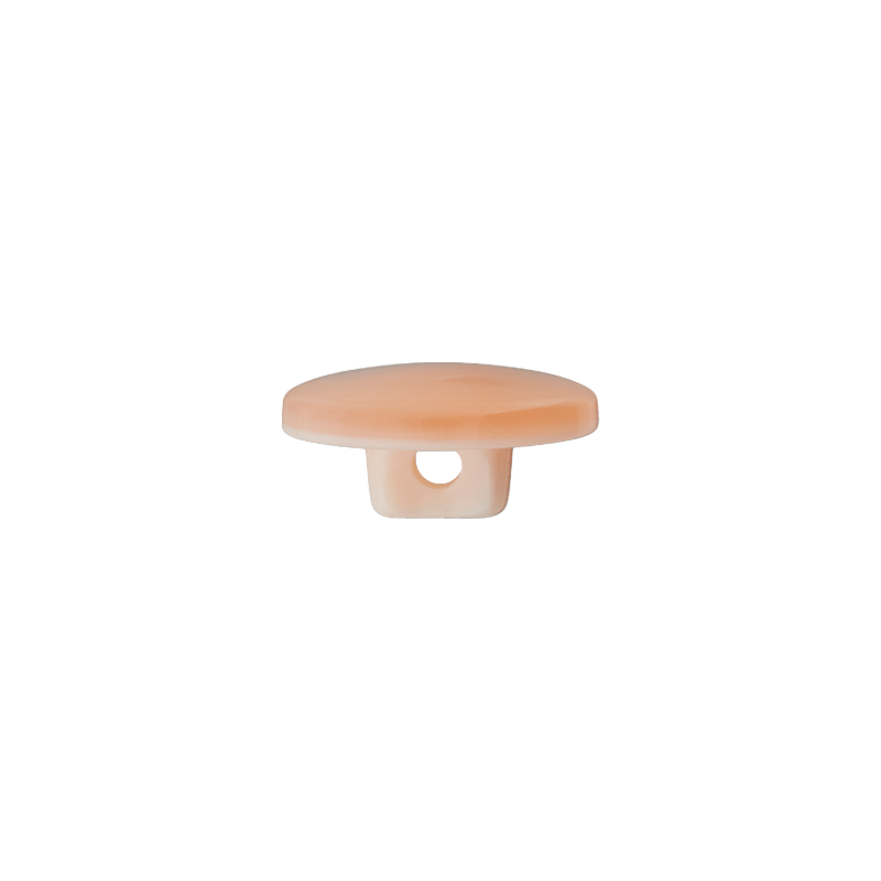 Poly-Knopf Öse 11mm rosa 50St