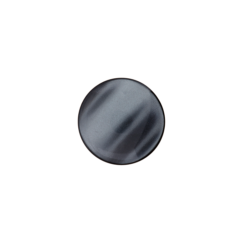 Poly-Knopf Öse 11mm m-grau 50St