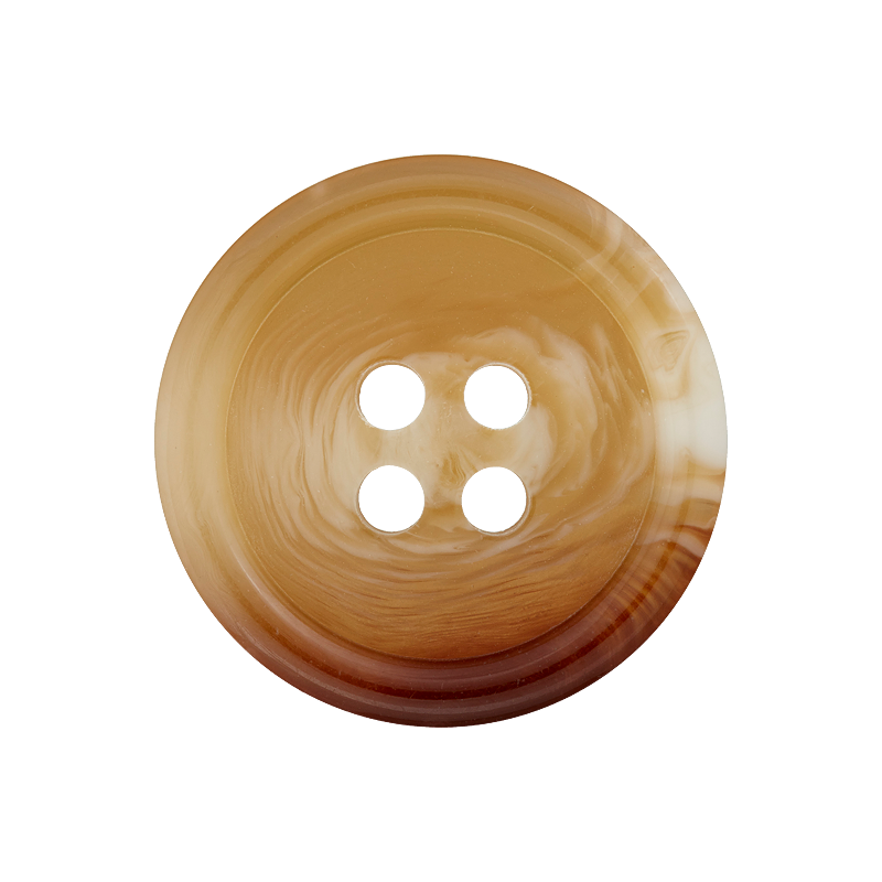 Poly-Knopf 4L 25mm beige 30St