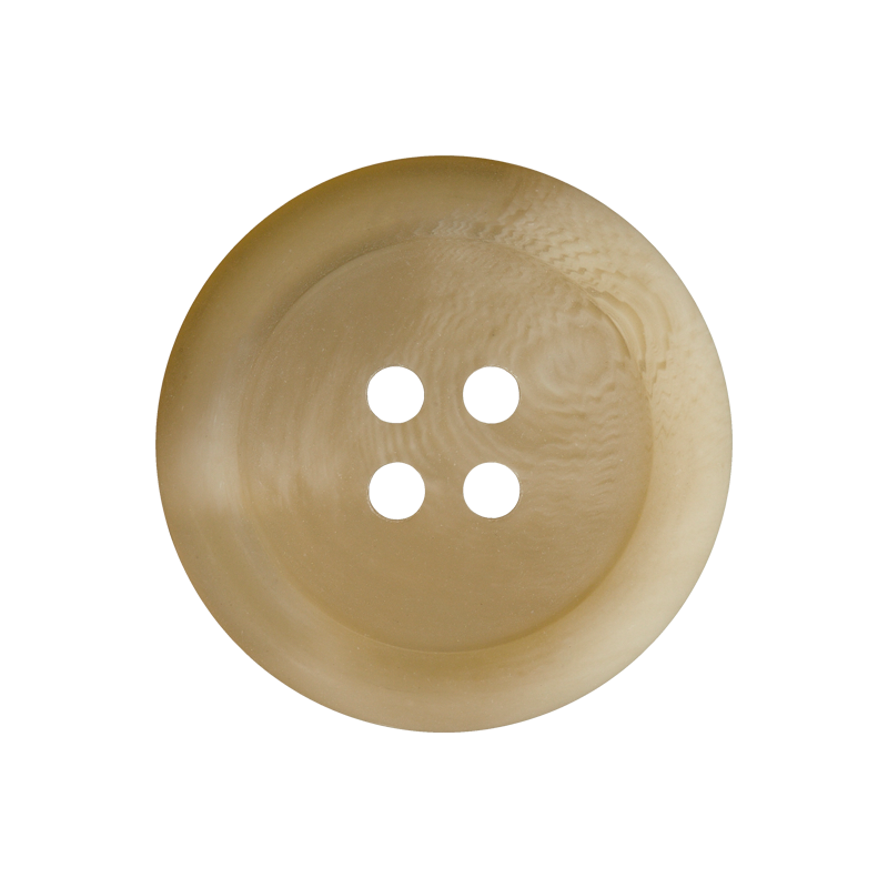 Poly-Knopf 4L 25mm beige 25St