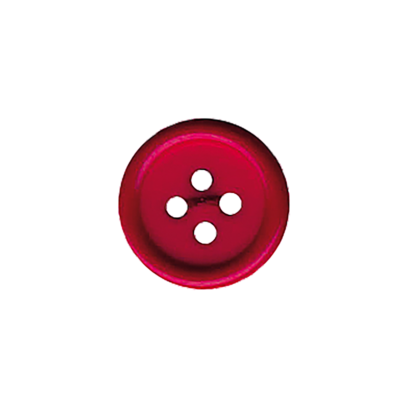 Poly-Knopf 4L 18mm rot 50St