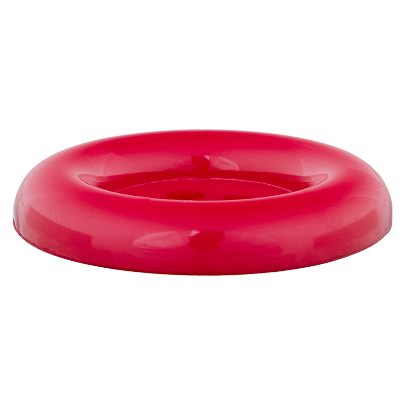 Poly-Knopf 4L Karneval 51mm pink 25St