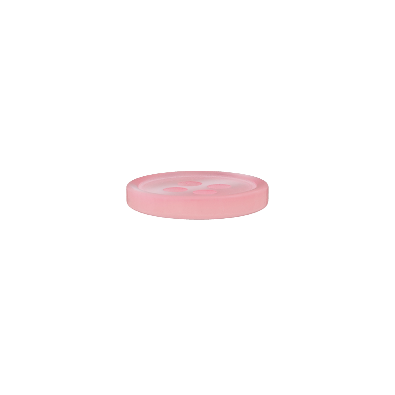 Poly-Knopf 4L 9mm rosa 50St