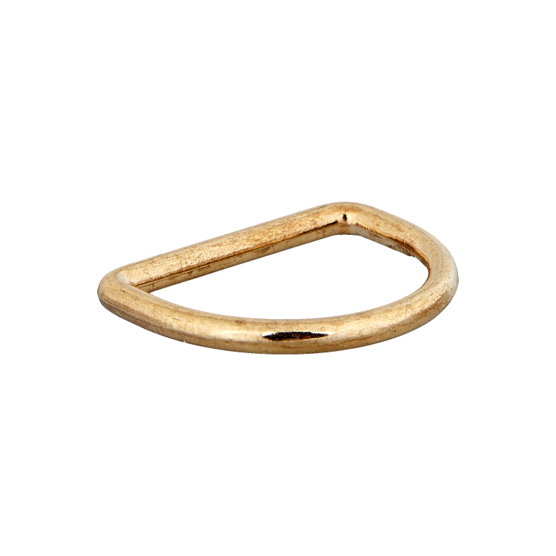 Metall-D-Ring 25mm gold 20St