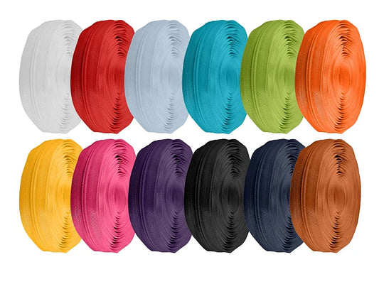 Endlosreißverschluss 5 mm - 10 cm