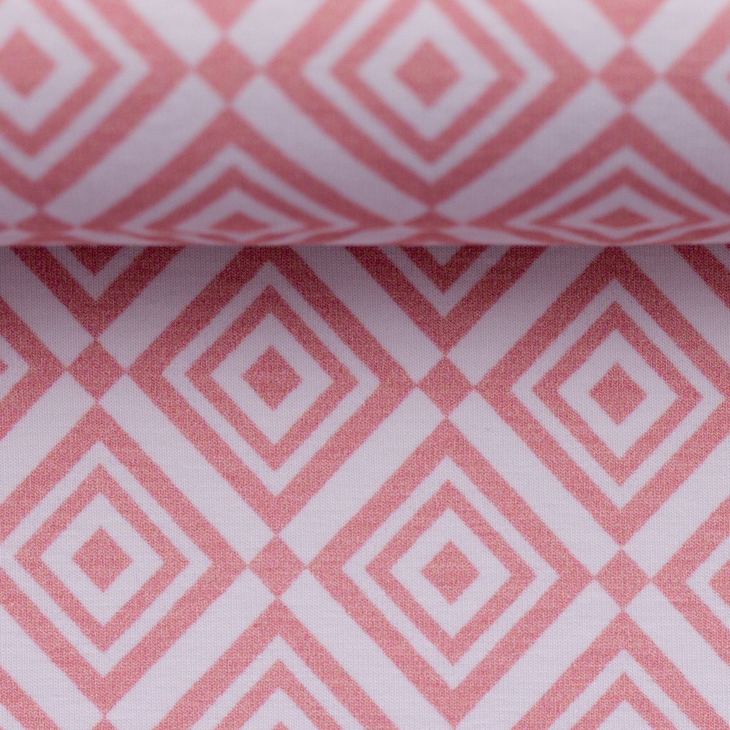 Jersey - Rauten Rosa - 10 cm