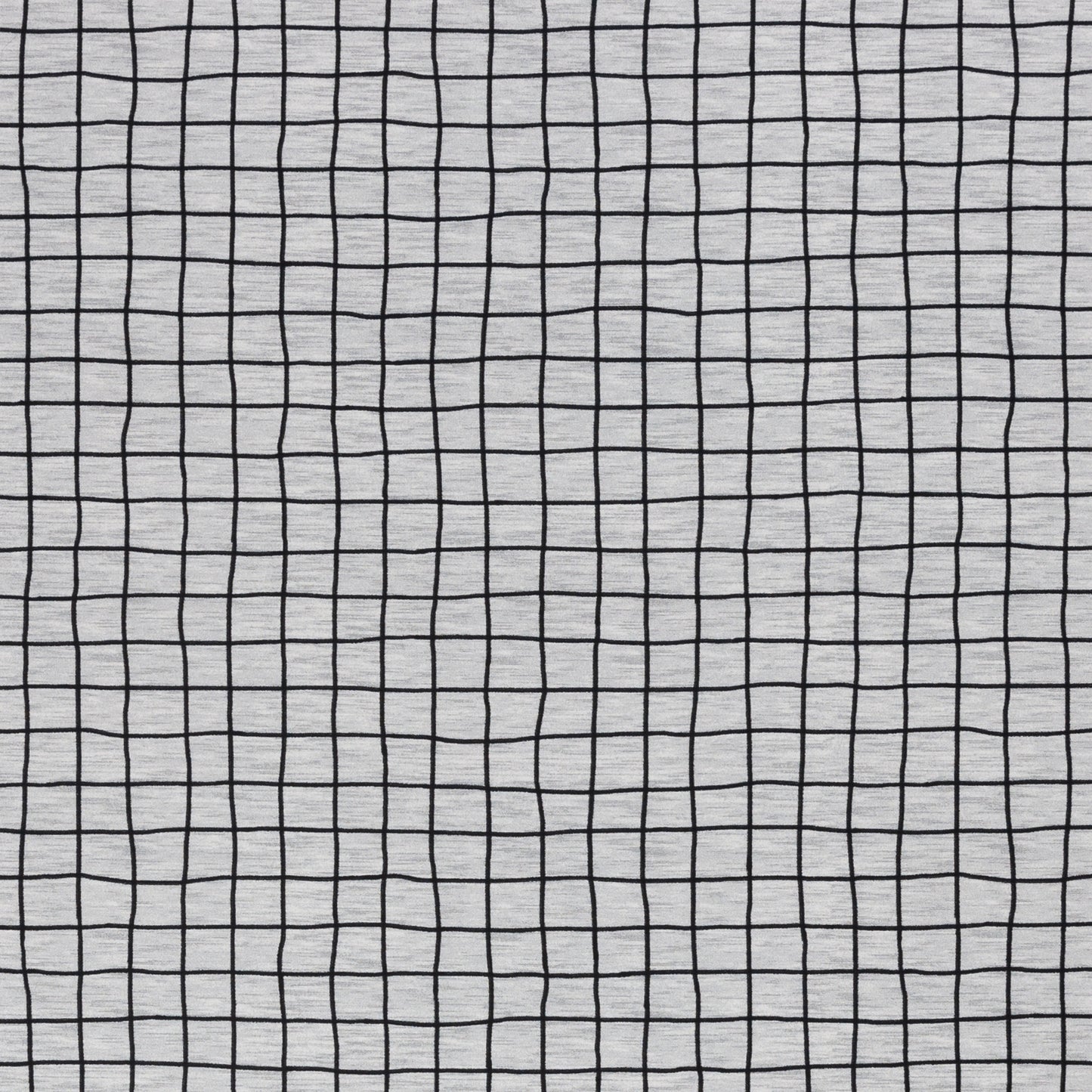 Jersey - Karos meliert - 10 cm