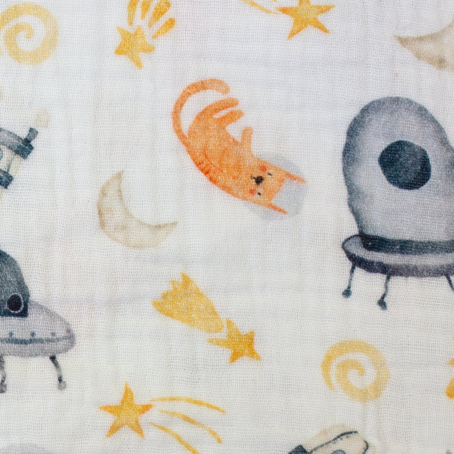 Musselin - Astronauten Katze - 10 cm