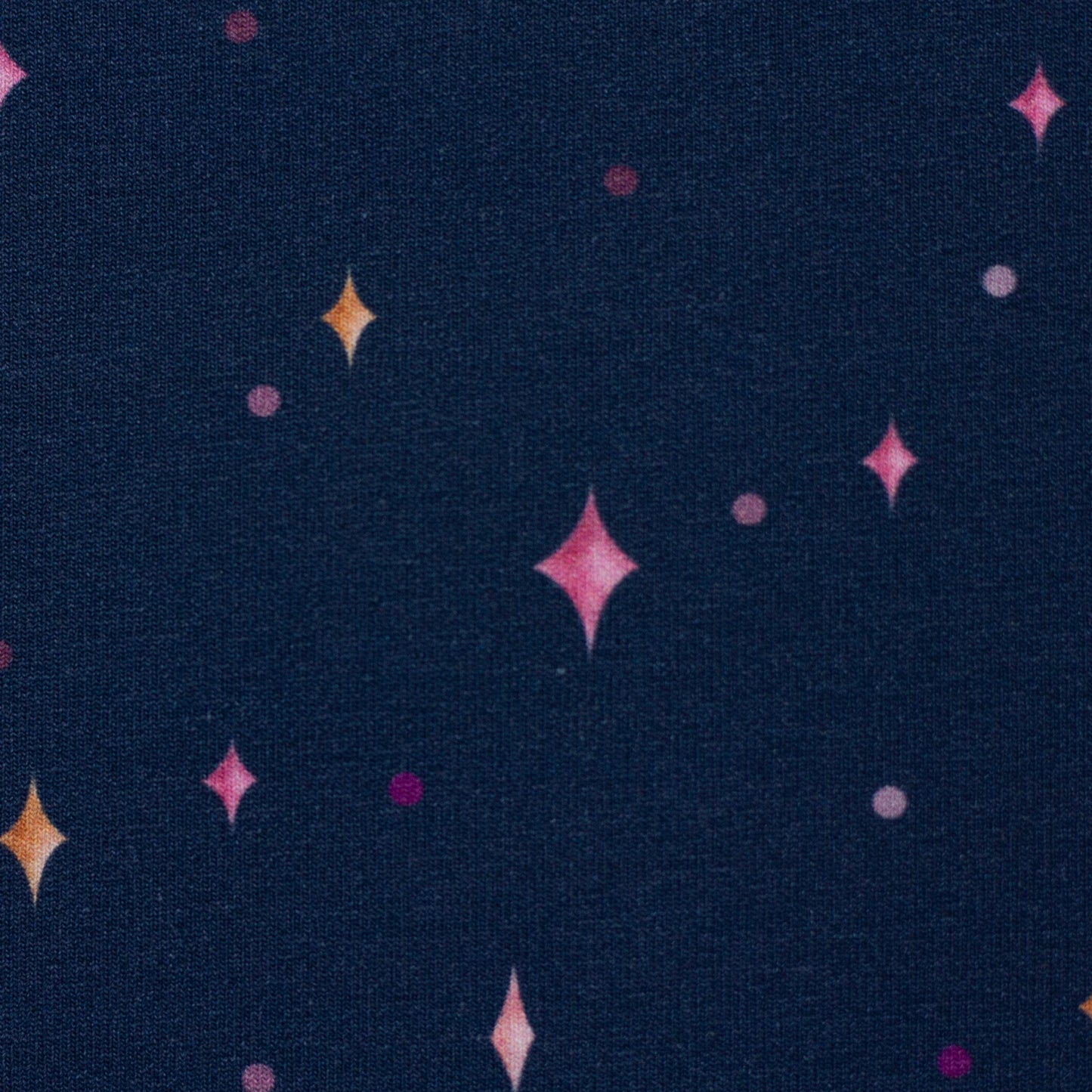 French Terry - Svea Glitzer - 10 cm