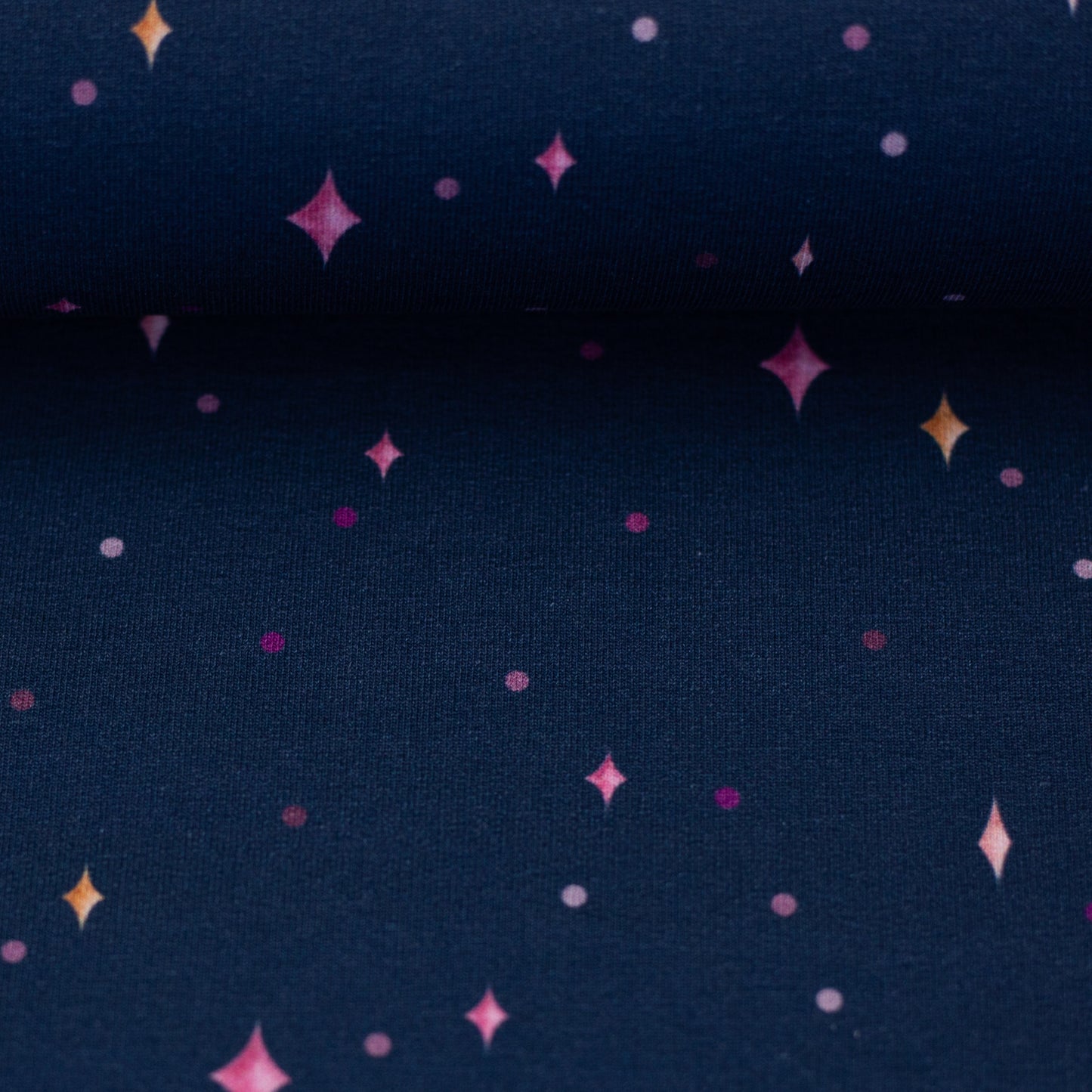 French Terry - Svea Glitzer - 10 cm