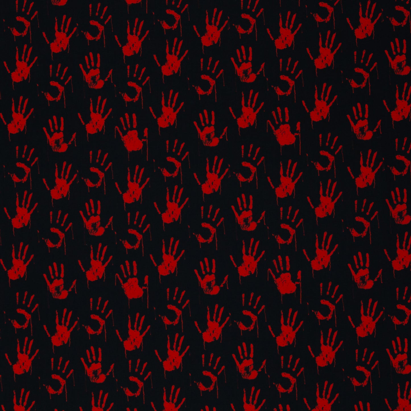 Baumwoll-Webware - Bloody Hands - 10 cm