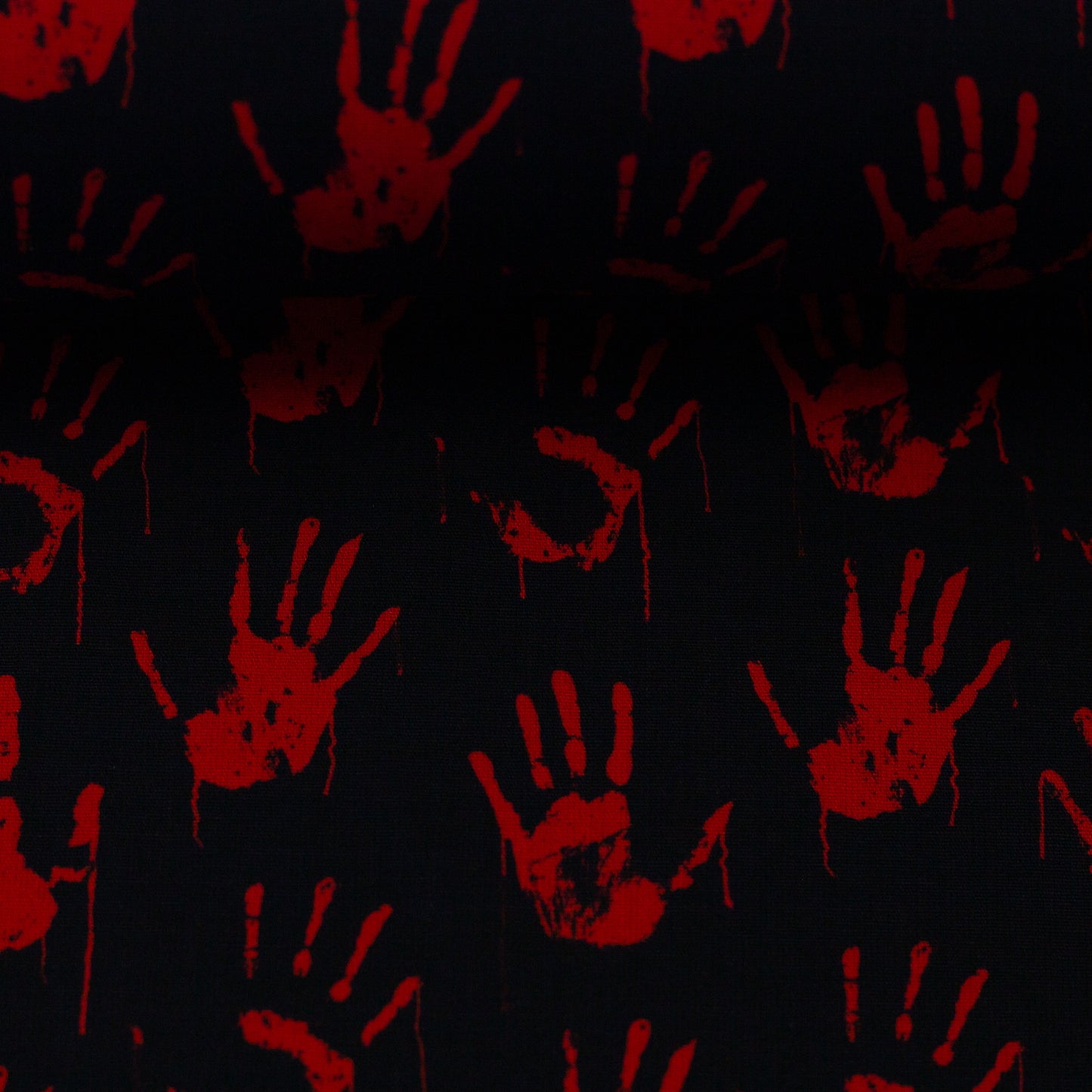 Baumwoll-Webware - Bloody Hands - 10 cm