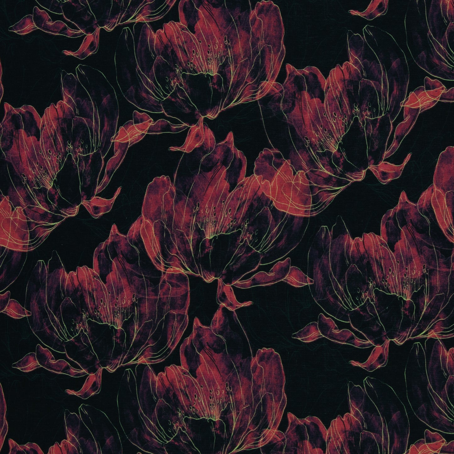 Alpenfleece - Isla  Blumen - 10 cm