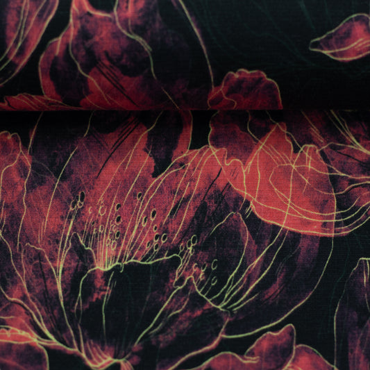 Alpenfleece - Isla  Blumen - 10 cm