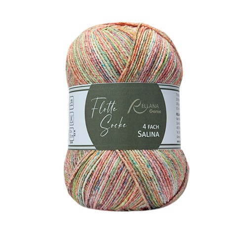 Flotte Socke 4f. Salina