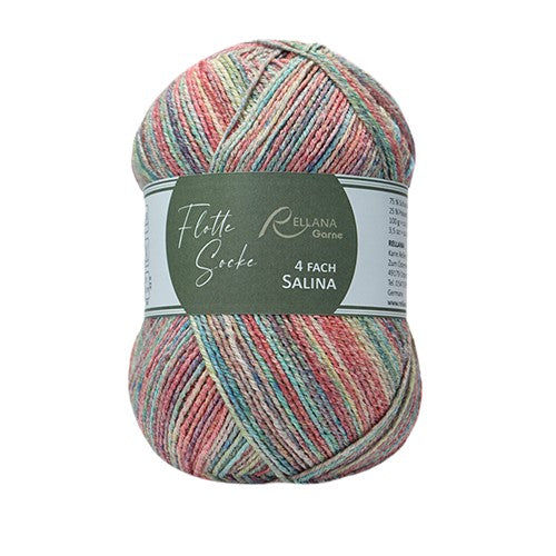 Flotte Socke 4f. Salina