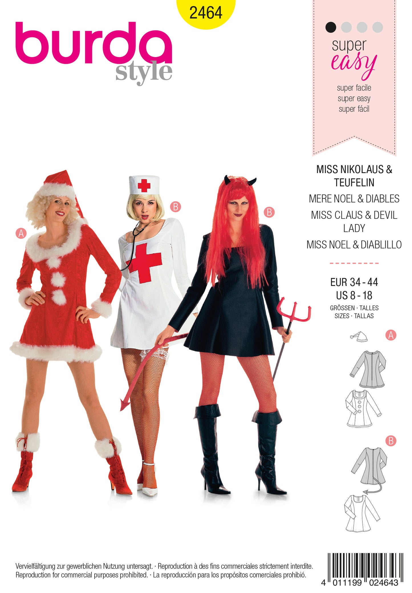 2464 Miss Nikolaus, Teufel