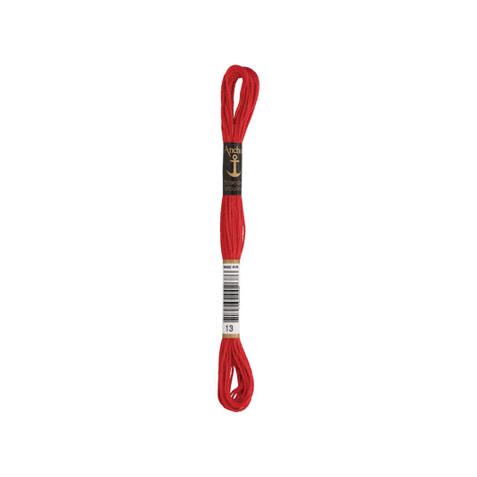 Sticktwist 8m - LACHSROT DKL