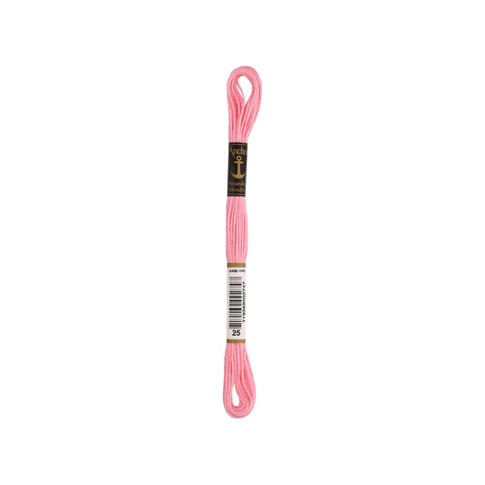 Sticktwist 8m - ROSE DUNKEL