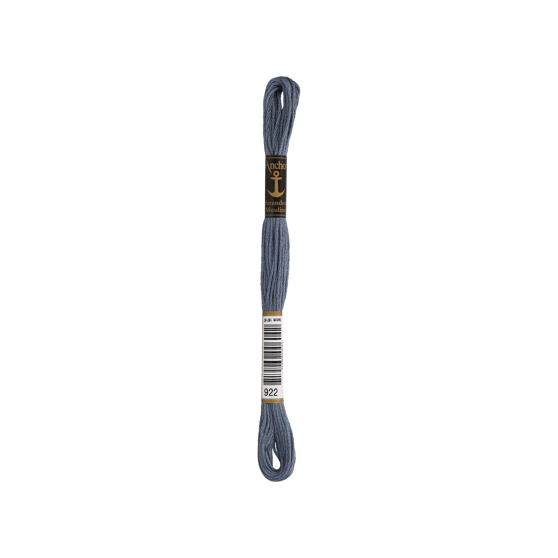 Sticktwist 8m - DUNKLES BLAUGRAU