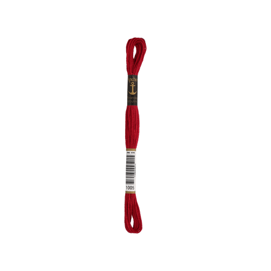 Sticktwist 8m - BURGUND MITTEL